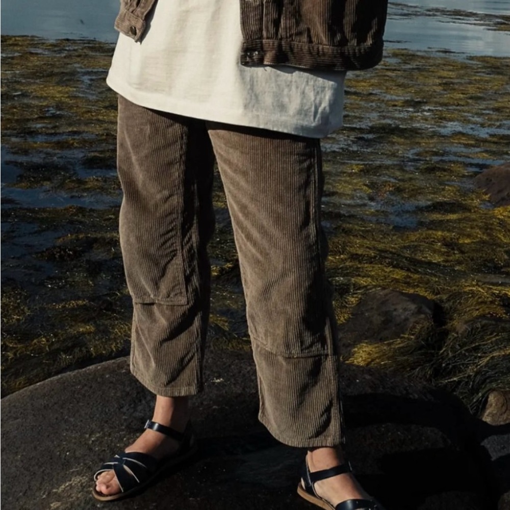 Rudy Jude Corduroy Utility Jeans in Moss